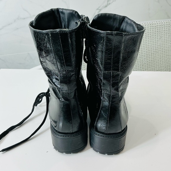 BARNEYS NEW YORK COMBAT BOOTS LIKE NEW 🖤🖤 - Picture 5 of 13